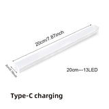 Luz LED con sensor de movimiento recargable