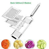 Cortador de verduras 4 en 1 de acero