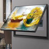 Tapa decorativa cuadro eléctrico (lámina abstracta)