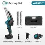 Mini motosierra YOFIDRA 6" con engrasador