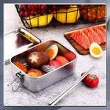 Fiambrera bento de acero inoxidable