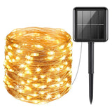 Guirnalda de luces solar para exterior