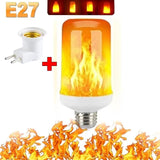 Bombilla LED efecto llama
