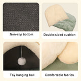 A1 Deep Sleep Cat Bed Cartoon Pet Bed Foldable Removable Washable Pet Sleeping Bed for Small Dog Mat Bag Cave Cats Bed