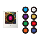 Imán nevera vinilo NFC con luz (reproduce tu canción)