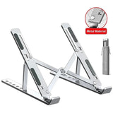 Soporte de aluminio para portátil regulable