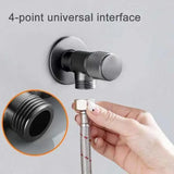 Llave de paso de latón G1/2 para grifo