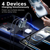 Cargador de coche USB-C 105W carga rápida