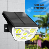 Foco solar LED de jardín