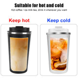 Taza térmica de café para coche 380-510 ml