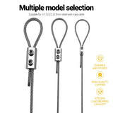 Cable de acero trenzado (varios grosores)
