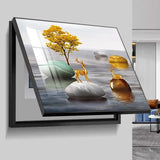 Tapa decorativa cuadro eléctrico (lámina abstracta)
