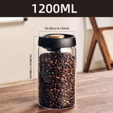 Tarro hermético al vacío para café en grano