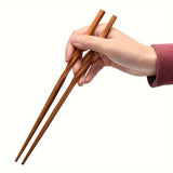 Palillos chinos de bambú natural (5 pares)