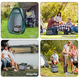 Inodoro plegable portátil para camping y coche