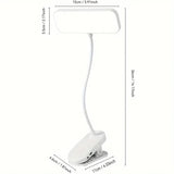 Flexo LED con pinza y carga USB