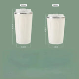 Vaso térmico de café de acero 380-510 ml