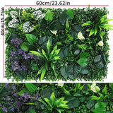 Panel de seto artificial para pared