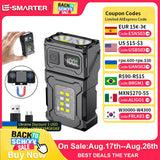 Mini linterna LED recargable con imán