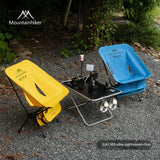 Set de sillas plegables de camping ultraligeras