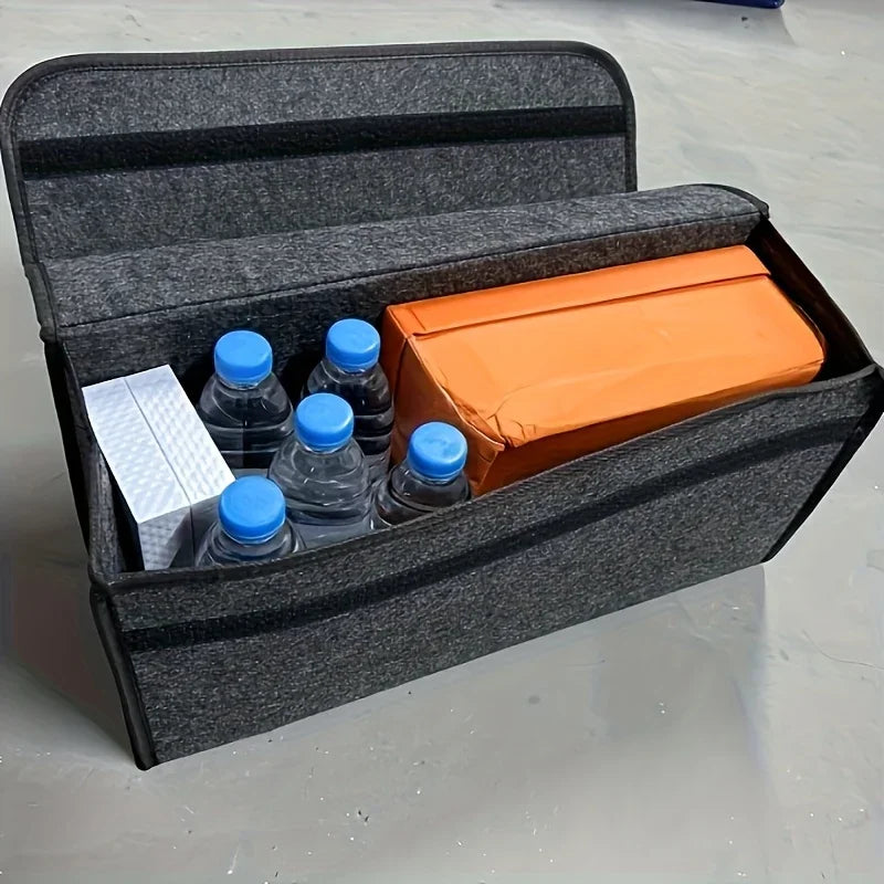 Organizador plegable de maletero
