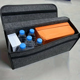 Organizador plegable de maletero