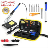 Kit de soldador de 60 W con accesorios