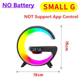 Cargador inalámbrico multifunción con luz RGB