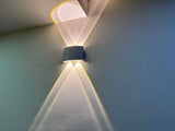 Aplique LED IP65 aluminio interior/exterior