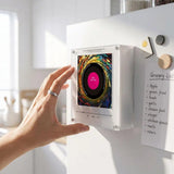 Imán nevera vinilo NFC con luz (reproduce tu canción)