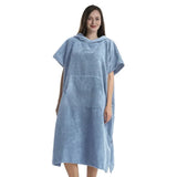 Poncho toalla de secado rápido para playa