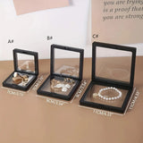 10 cajas expositoras flotantes transparentes