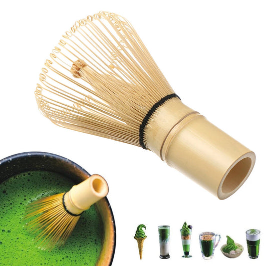 Juego de té matcha japonés tradicional