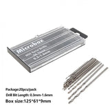 20 microbrocas de precisión para manualidades
