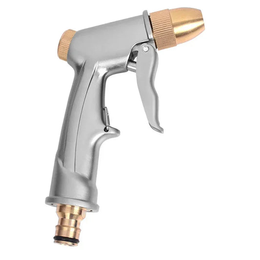 Pistola de riego con boquilla de latón