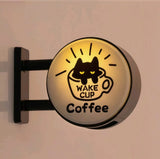 Letrero luminoso Coffee Corner imán nevera
