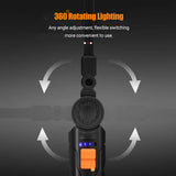 Linterna COB LED recargable de bolsillo
