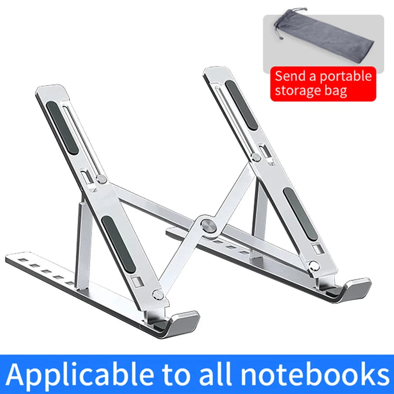 Soporte de portátil de aleación de aluminio ajustable