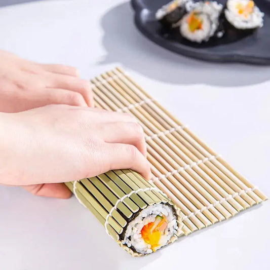 Esterilla de bambú para hacer sushi