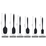 Set de 6 utensilios de cocina de silicona