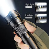 Linterna LED recargable 1000 lm con zoom