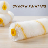 10 rodillos de pintura de pelo denso