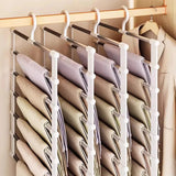 Percha multinivel para pantalones