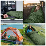 Saco de dormir de camping compacto