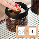Tarro hermético al vacío para café en grano