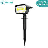 Foco solar LED de jardín