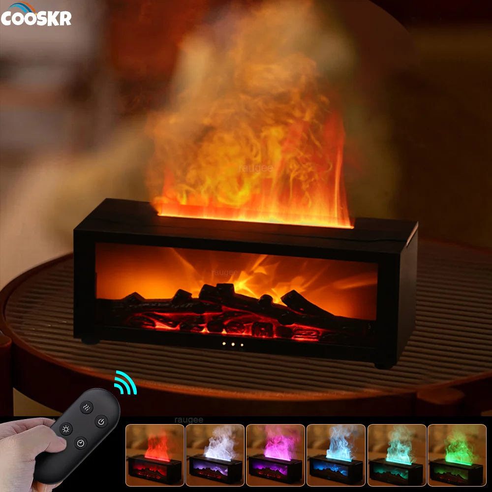 Humidificador con difusor de aceites