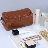 Neceser de piel para hombre y mujer