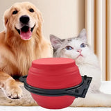 Comedero y bebedero plegable 2 en 1 para mascotas