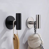 Ganchos adhesivos acero inox (pack)